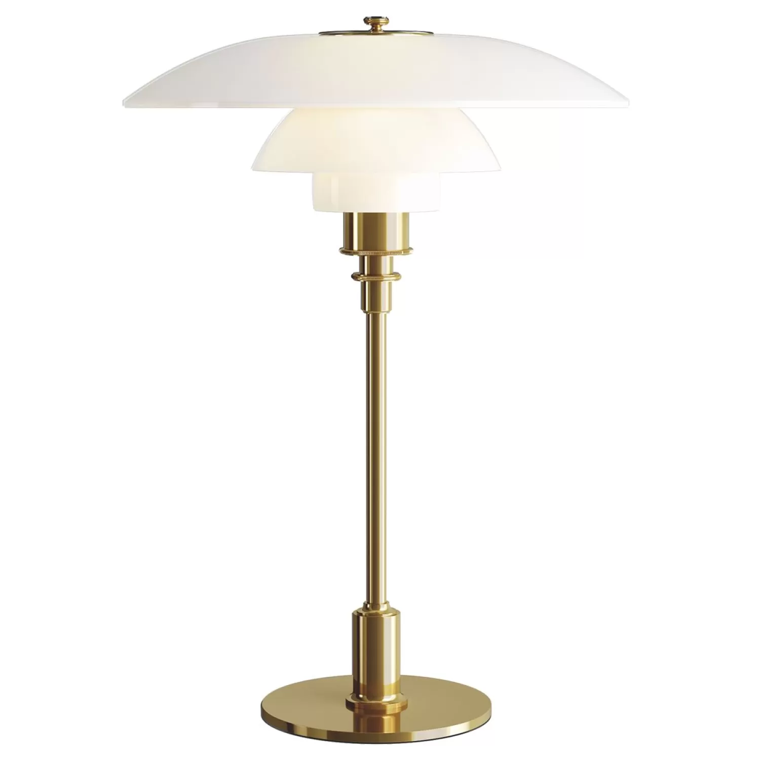 Louis Poulsen Bedside Lamps<Ph 3½-2½ Table Lamp, White Opal Glass